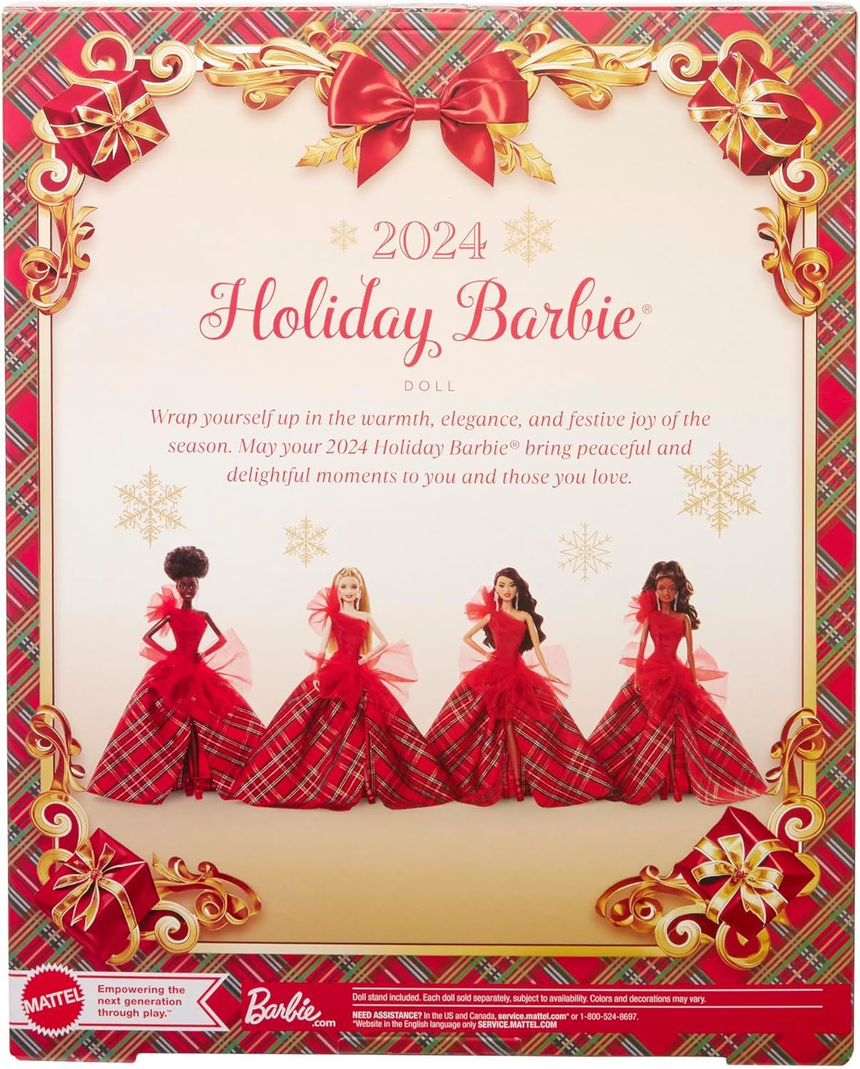 Holiday Barbie Doll HRM63 Signature 2024 Brunette (Barbie)