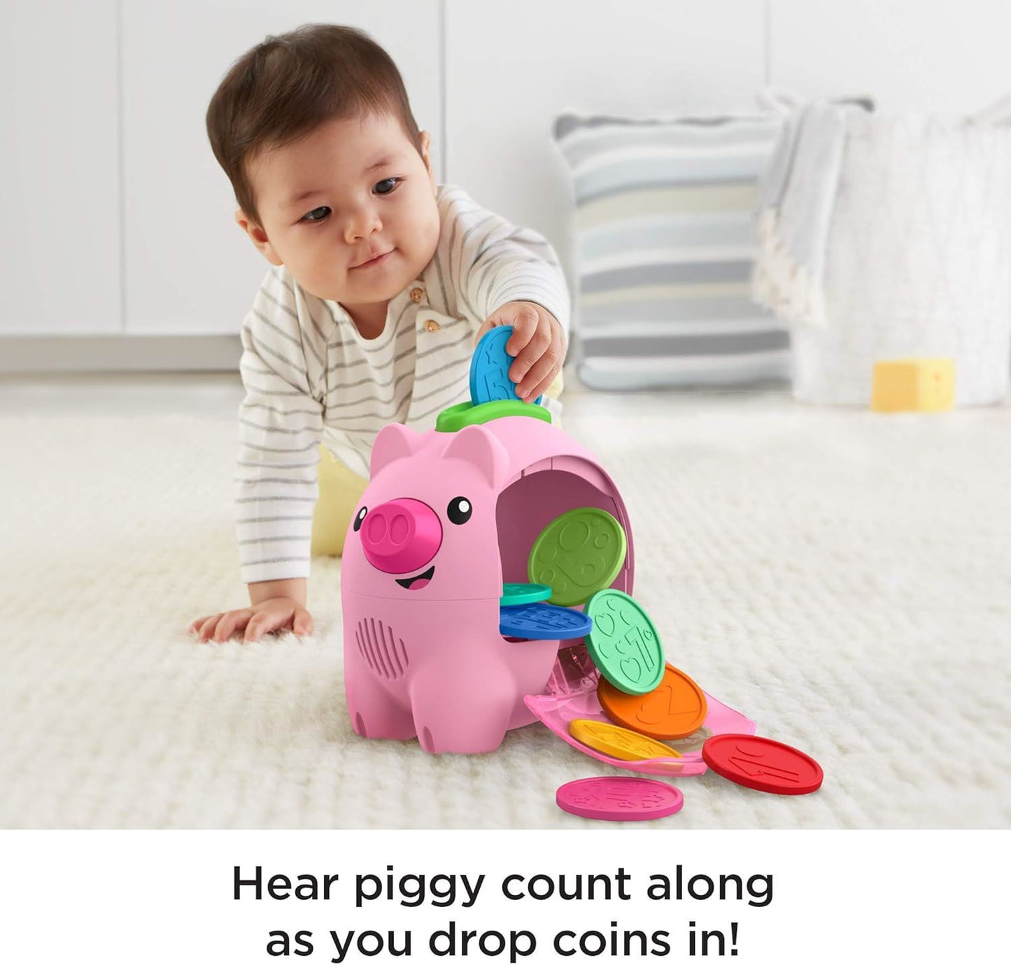 Count & Rumble Piggy Bank GJC68 Laugh & Learn (Fisher-Price)
