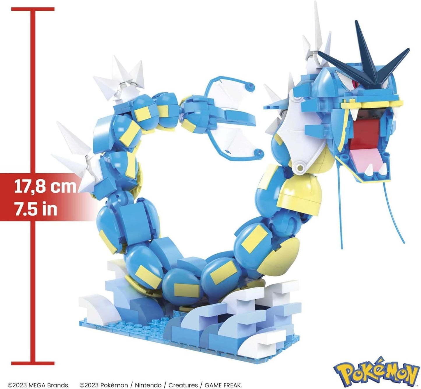Magikarp Evolution Set HNT95 Pokémon Building Toy Kit (MEGA / Pokemon)