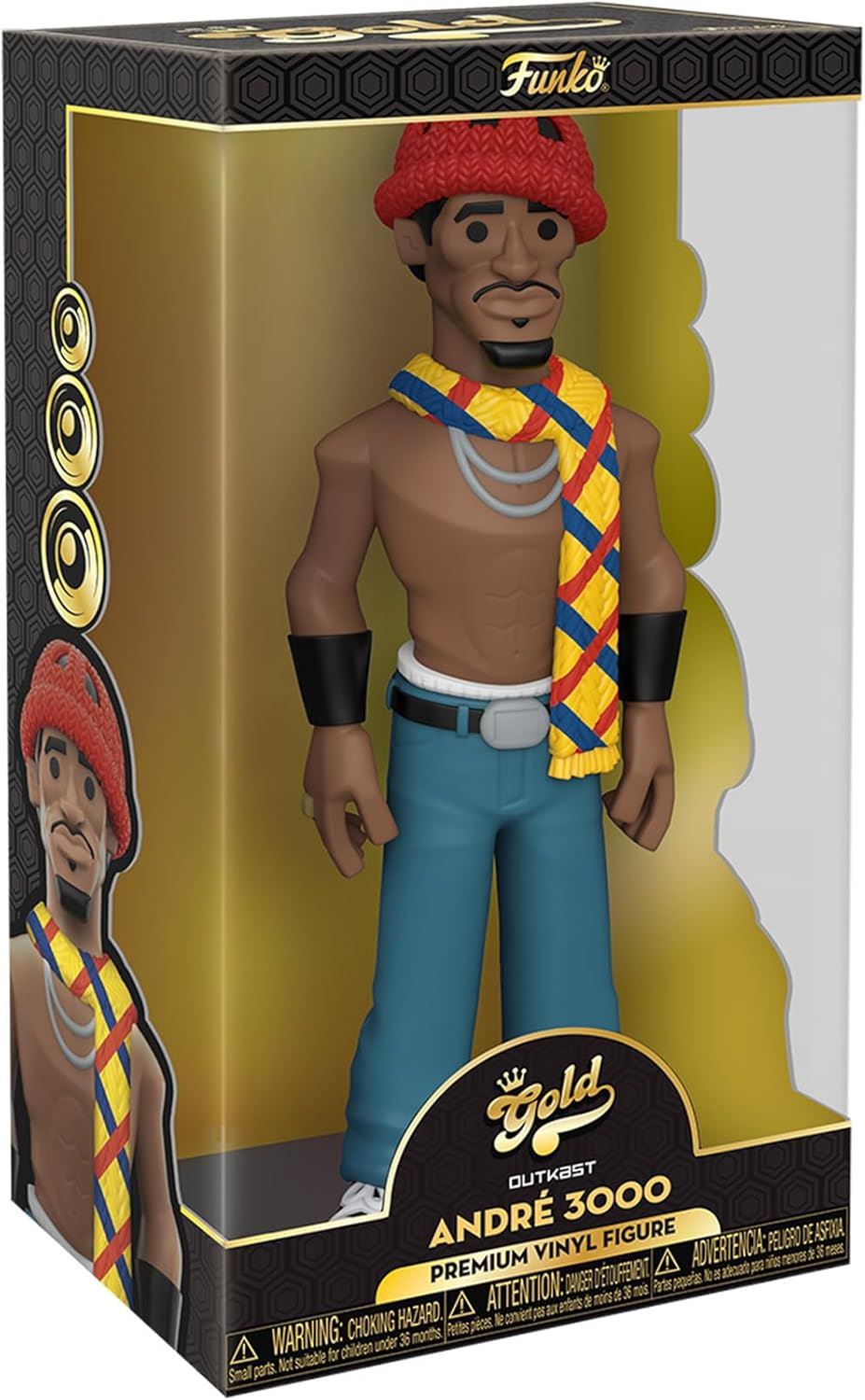 Funko Pop! Outkast Andre 3000 Ms. Jackson 12” Gold Premium Vinyl Figure