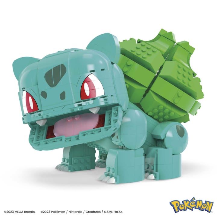 Jumbo Bulbasaur HNT96 Pokémon Building Toy Kit (MEGA / Pokemon)