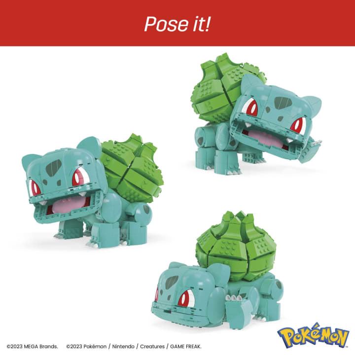 Jumbo Bulbasaur HNT96 Pokémon Building Toy Kit (MEGA / Pokemon)