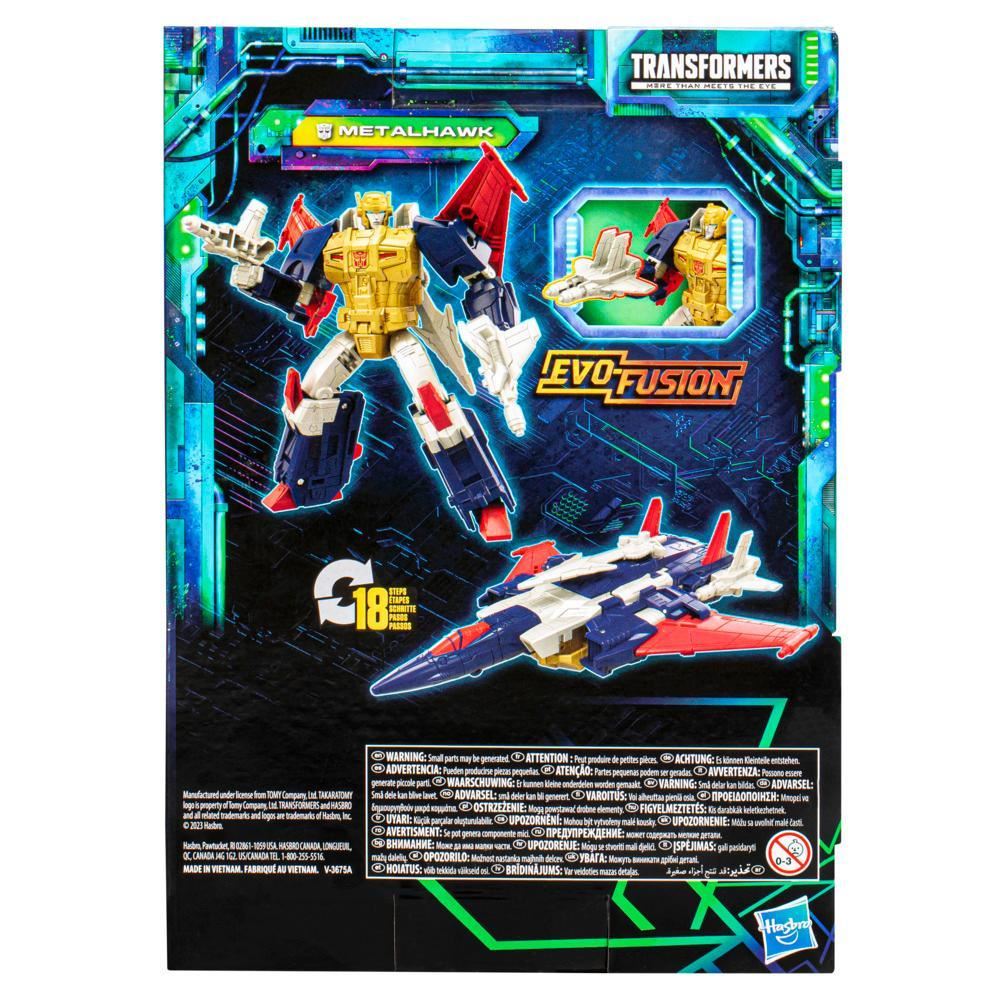 METALHAWK Voyager Class F7207 Action Figure (Takara TOMY / Transformers: Legacy Evolution)