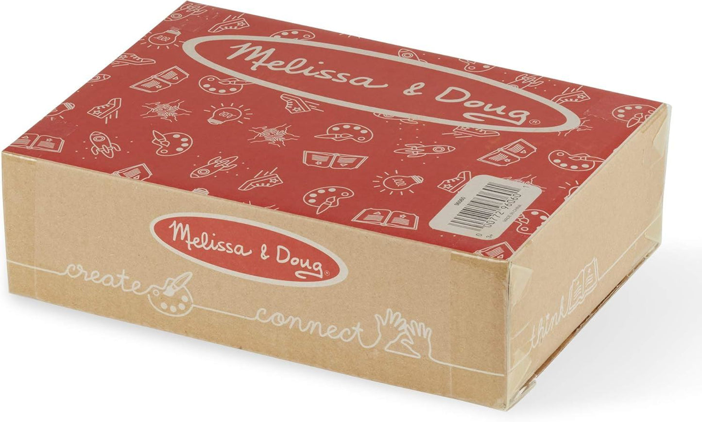 Magnetic Tabletop Easel 96085 Melissa & Doug Deluxe Double-Sided Easel with Dry-Erase Board, Chalkboard & Art Supply Storage (SIOC)