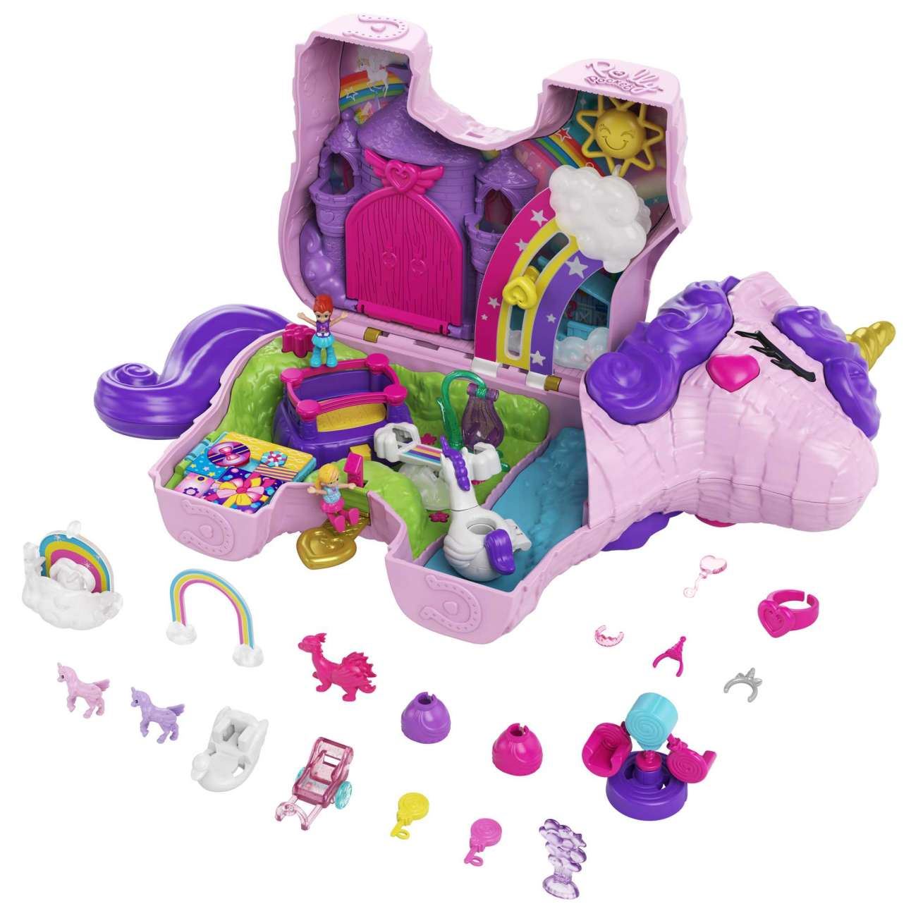 Unicorn Party Playset GVL88 (Polly Pocket)