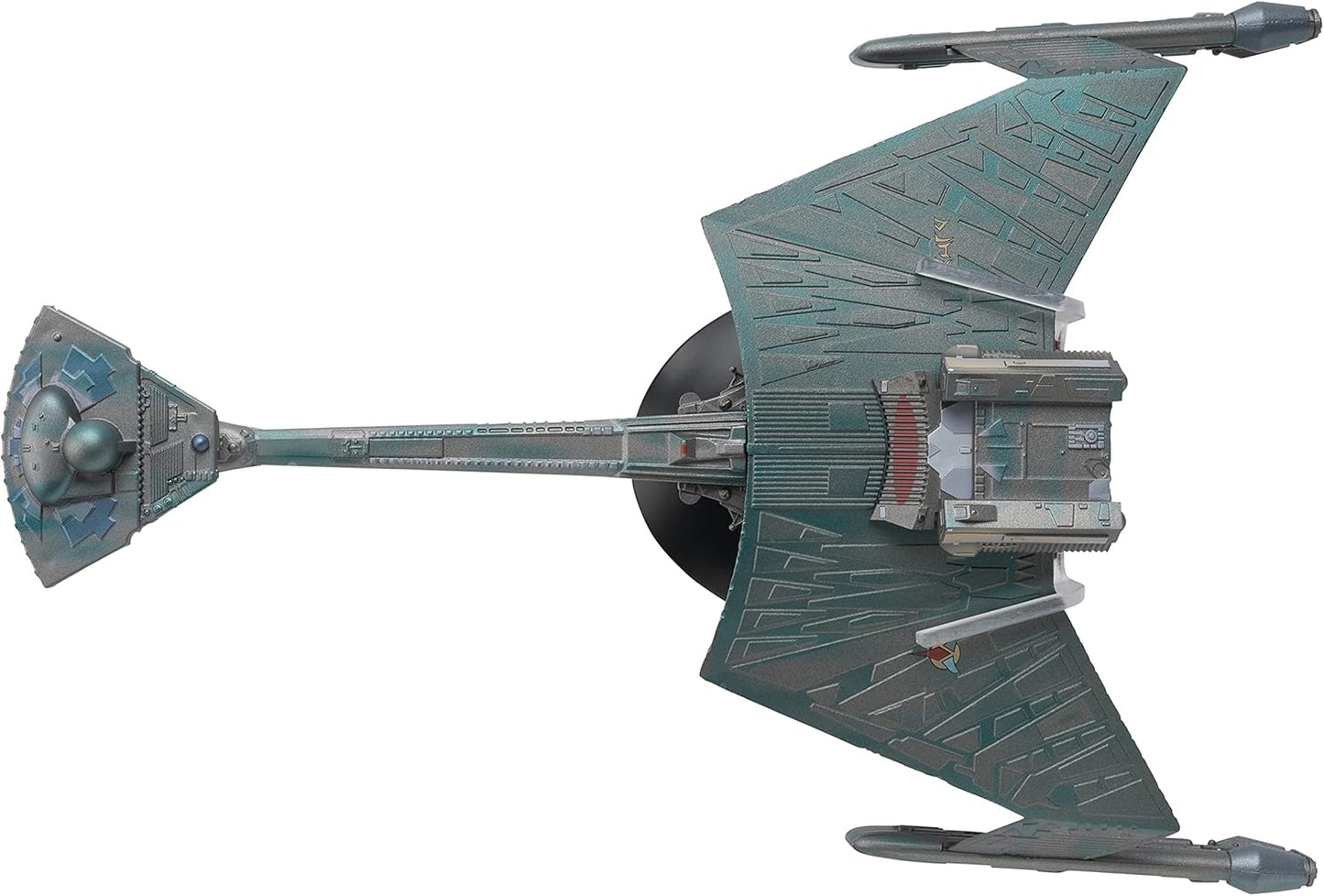 #18 Klingon K't'inga-class Battle Cruiser XL EDITION Die-cast Model Ship (Eaglemoss / Star Trek)