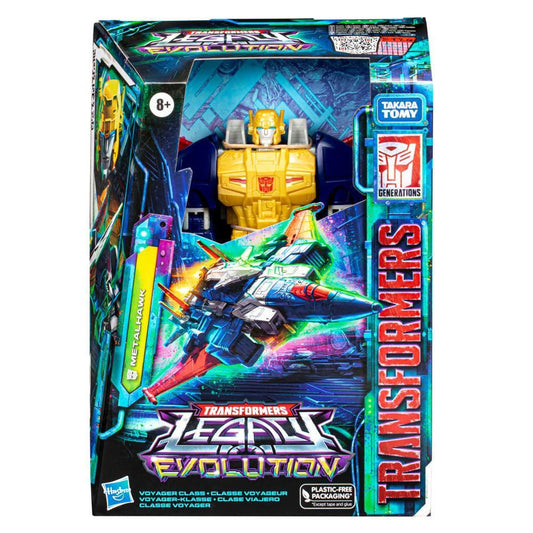 METALHAWK Voyager Class F7207 Action Figure (Takara TOMY / Transformers: Legacy Evolution)