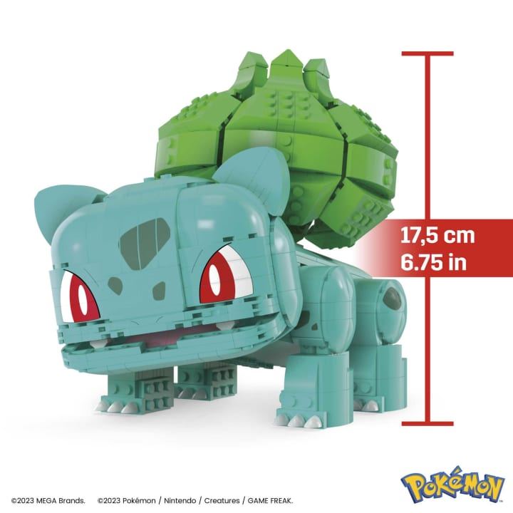 Jumbo Bulbasaur HNT96 Pokémon Building Toy Kit (MEGA / Pokemon)