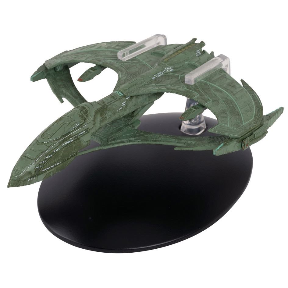 #13 R.R.W. Aelahl Light Warbird Battlecruiser Diecast Model Ship STO (Star Trek / Eaglemoss)