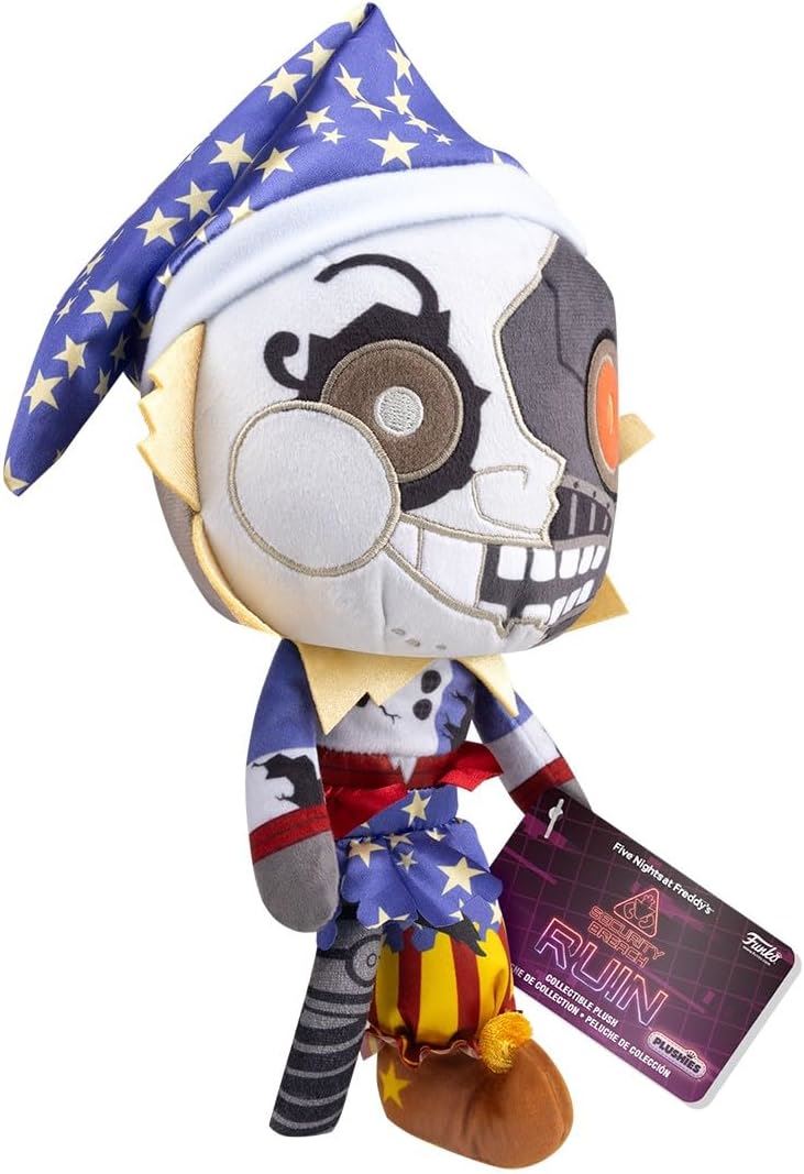 Moon Security Breach: Ruin FNAF Plushies 7" / 18cm Soft Collectible Plush Toy