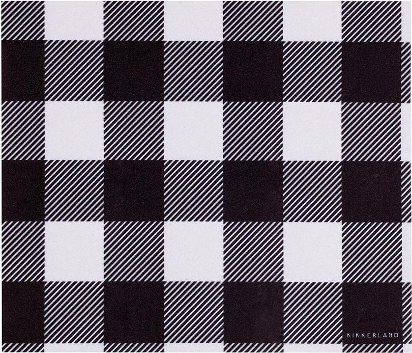 Kikkerland Buffalo Plaid Microfiber Cloth Phone Screen Lens Glasses Cleaning