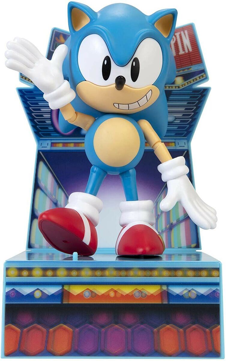 Sonic The Hedgehog (Classic) 7” Sonic Collectible Action Figure 30th Collector Edition