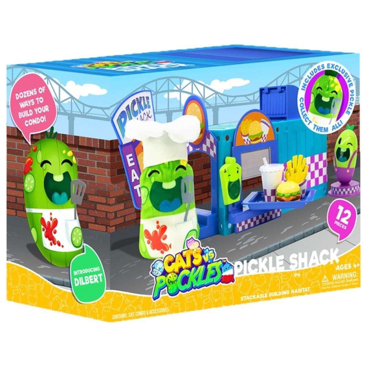 Cats Vs Pickles Shack Playset With Exclusive Pickle and Accessories