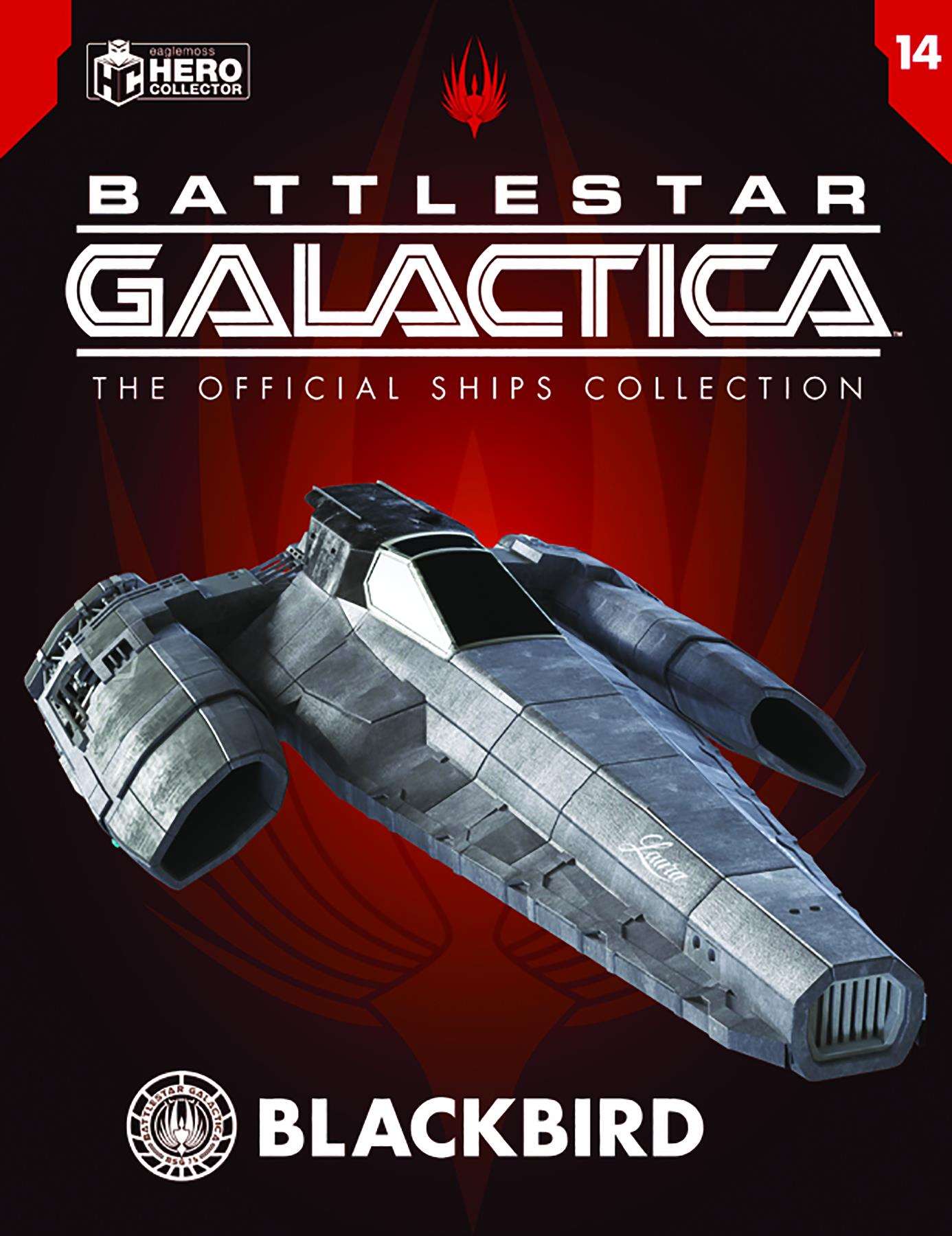 #14 Blackbird Diecast Model Ship (Battlestar Galactica: The Official Ships Collection Eaglemoss)