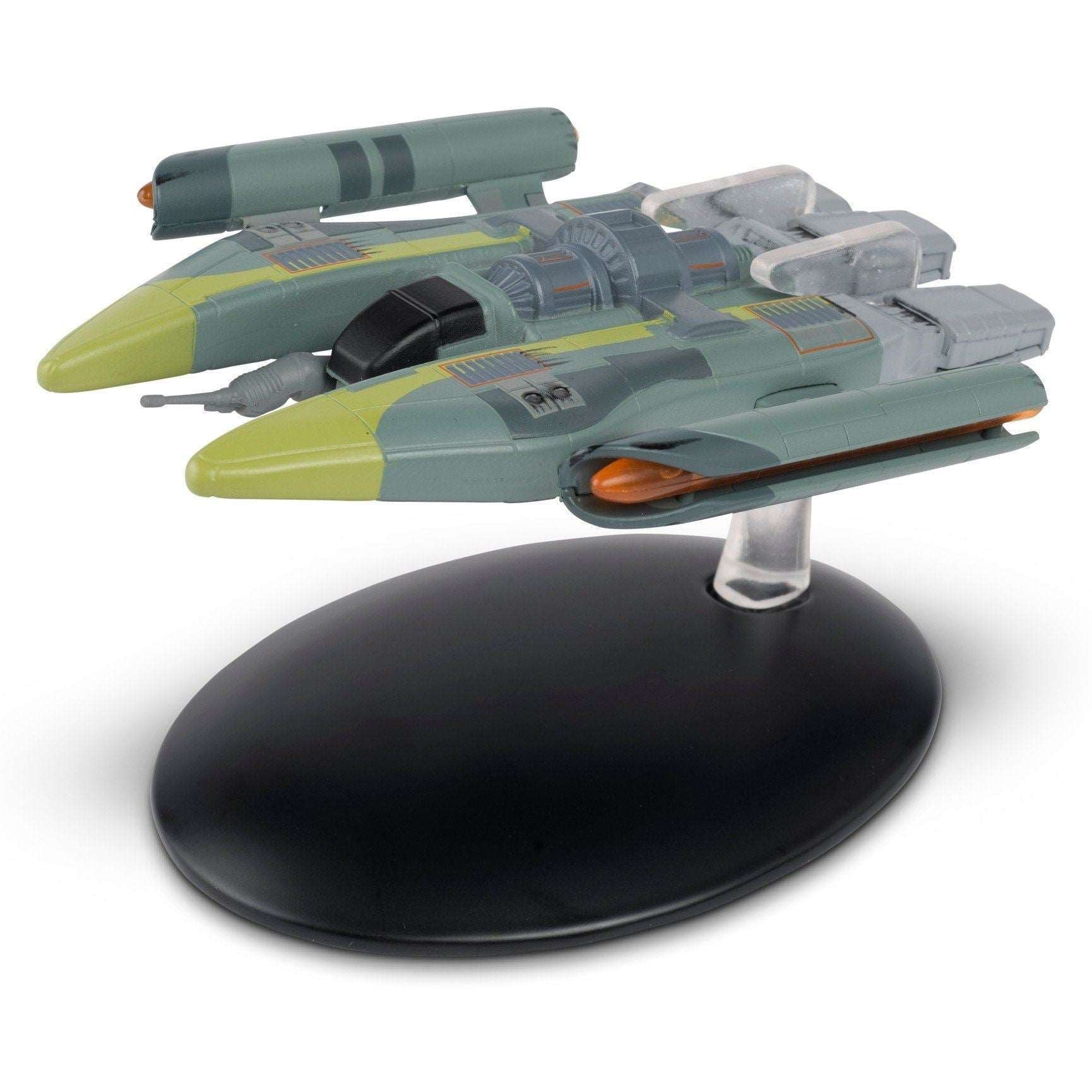 #139 Vaadwaur Assault Fighter Model Die Cast Ship Eaglemoss Star Trek