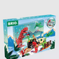 BRIO World Advent Calendar 2025 (36120) – FSC-Certified Beech Wooden Railway Christmas Countdown Set with Figures & Accessories