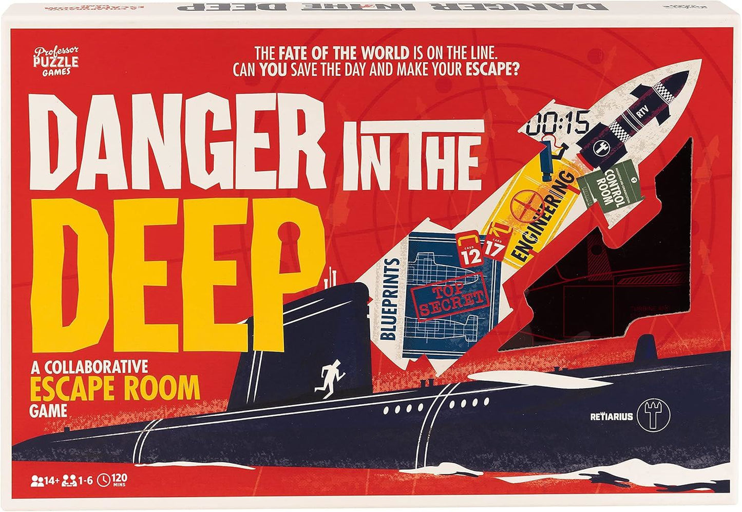 Danger in the Deep CSGDANGER – Collaborative Escape Room Game by Professor Puzzle | Underwater Mystery Puzzle Adventure