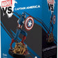 #2 MARVEL VS. CAPTAIN AMERICA 1:16 Scale Dynamic Statue Figure MVSEN002 (Eaglemoss)