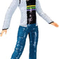 Adrien & Cat Noir P50195 Fashion Flip 26cm 10" Doll (ZAG Heroez: Miraculous)
