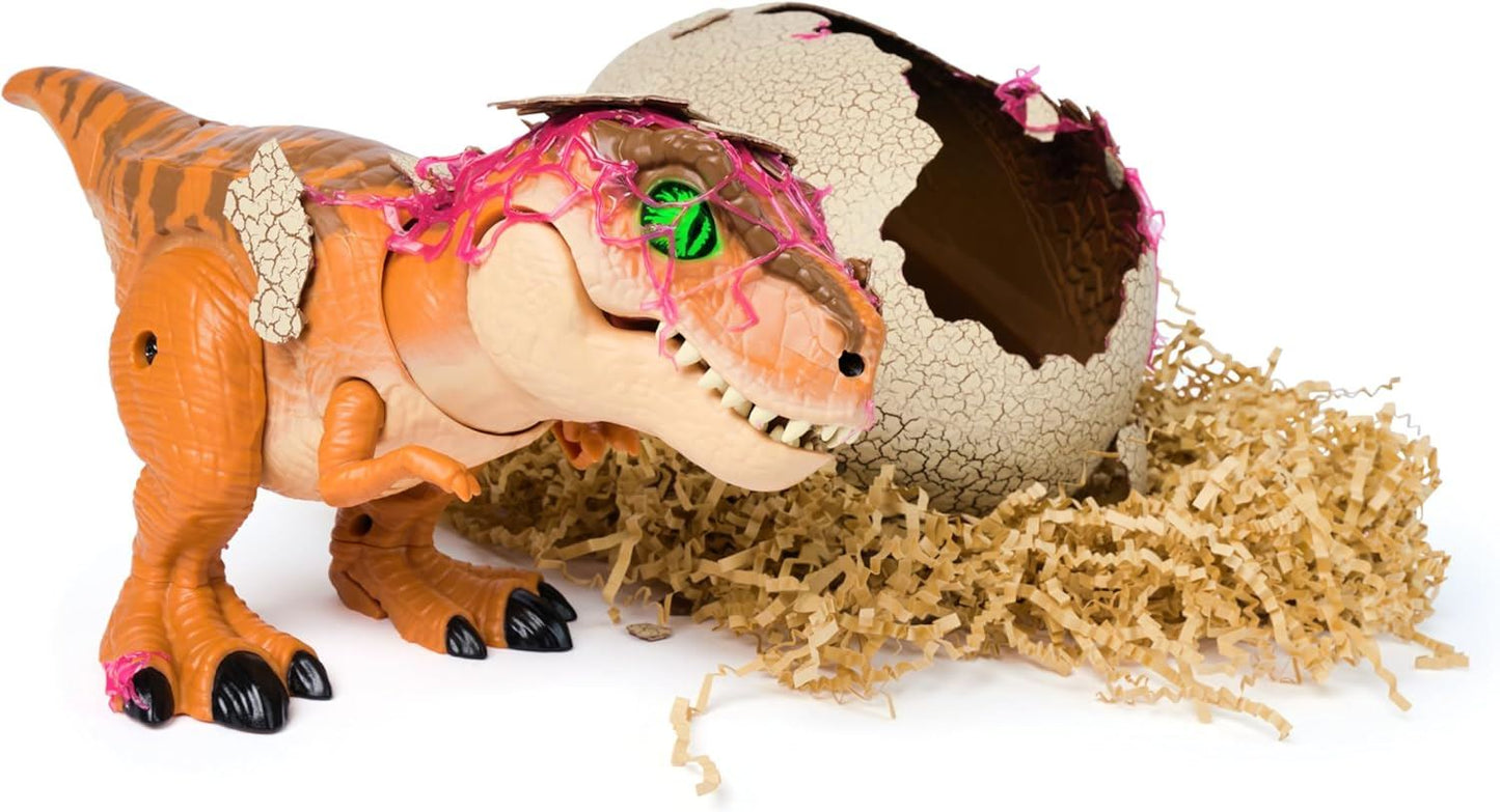 Primal Hatch 6072462 – Jurassic World Interactive Hatching Dino | Surprise Egg Toy with Lights, Sounds & Growing Dino Feature
