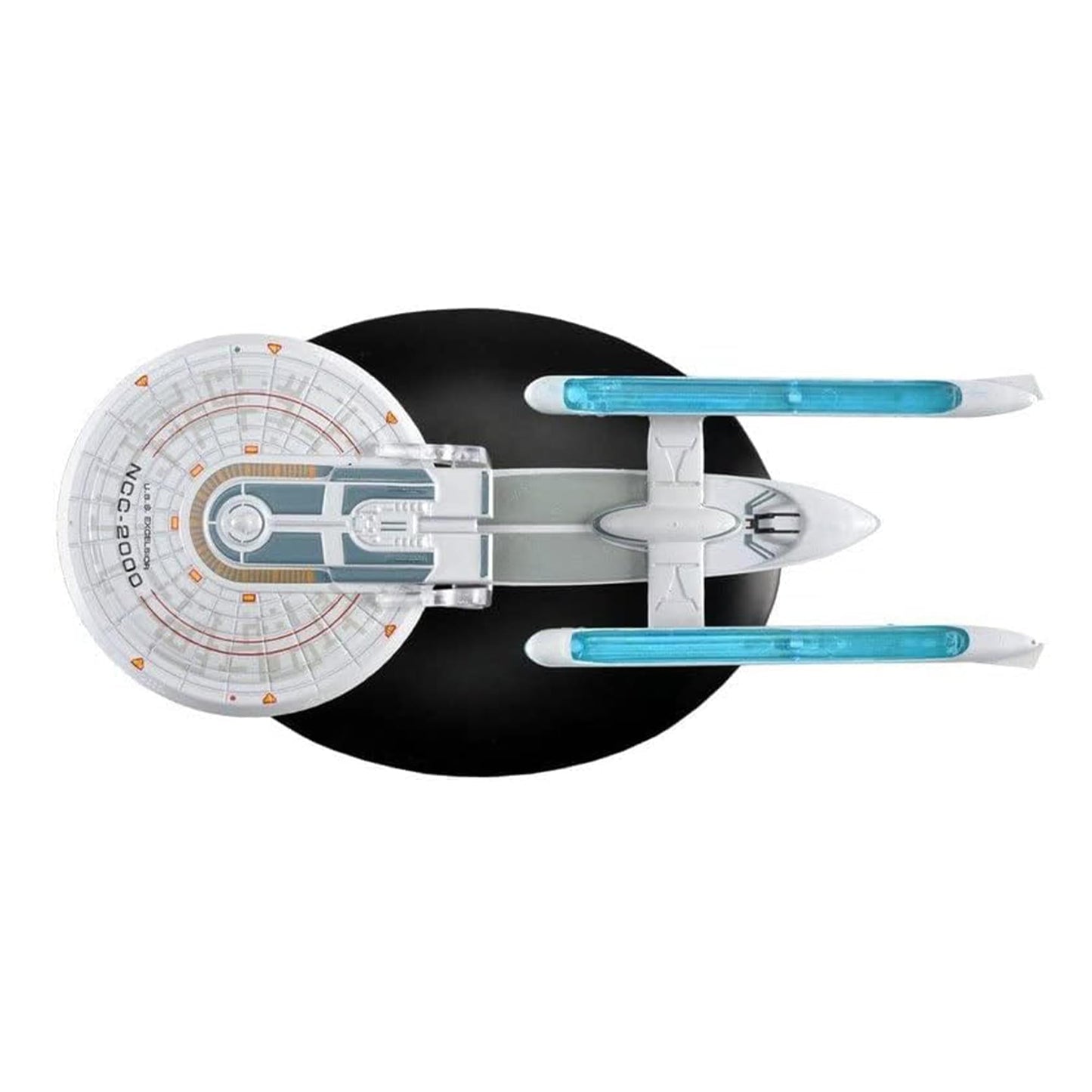 SSSDE005 Navire moulé sous pression USS Excelsior (Eaglemoss / Star Trek)