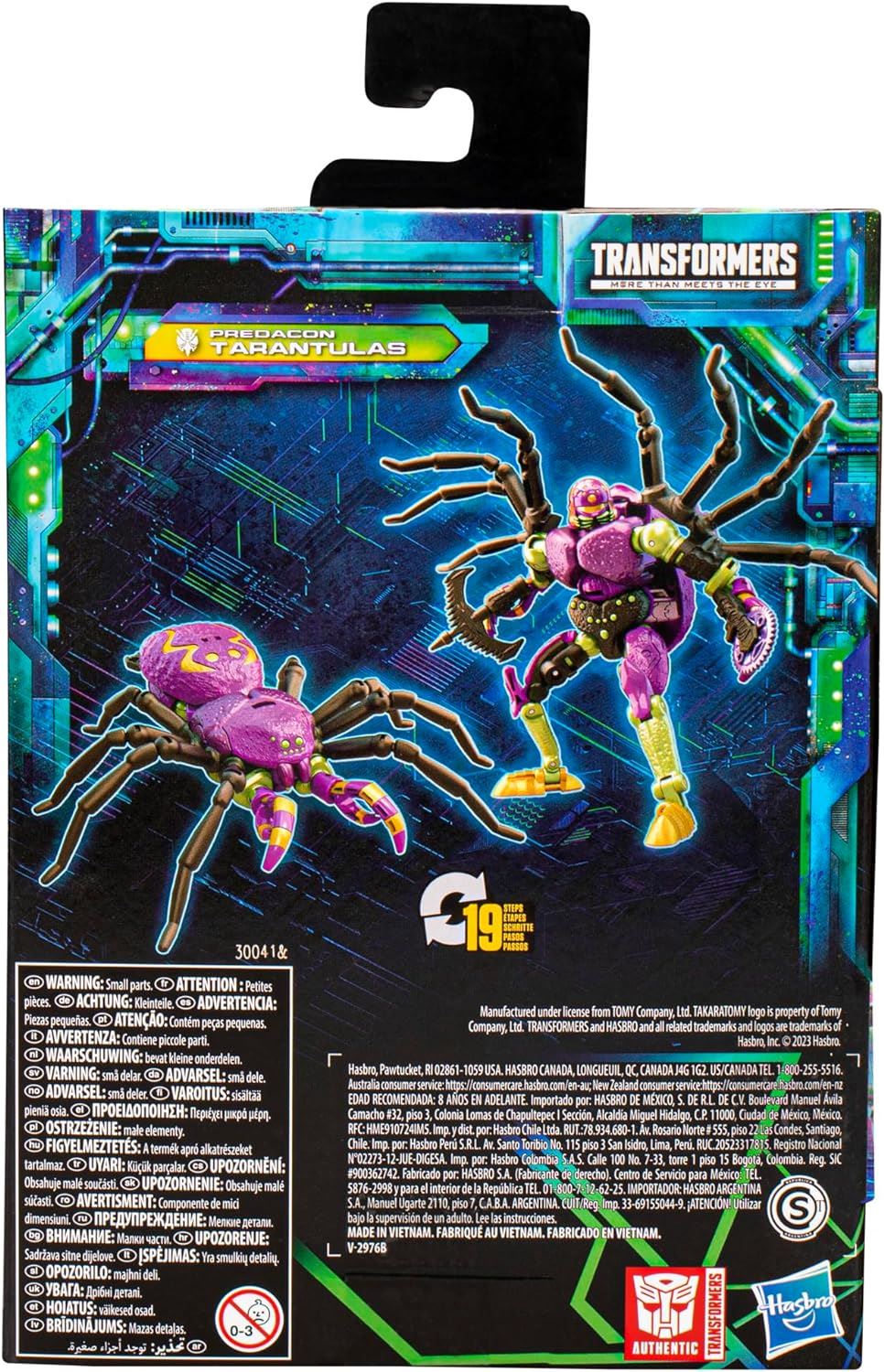 Transformers Legacy Evolution Tarantulas F7204 5.5" Figure Beast Wars Predacon