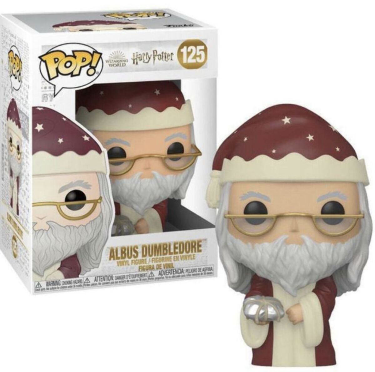 Holiday Albus Dumbledore #125 Harry Potter Pop Vinyl Figure 51155 Funko POP!