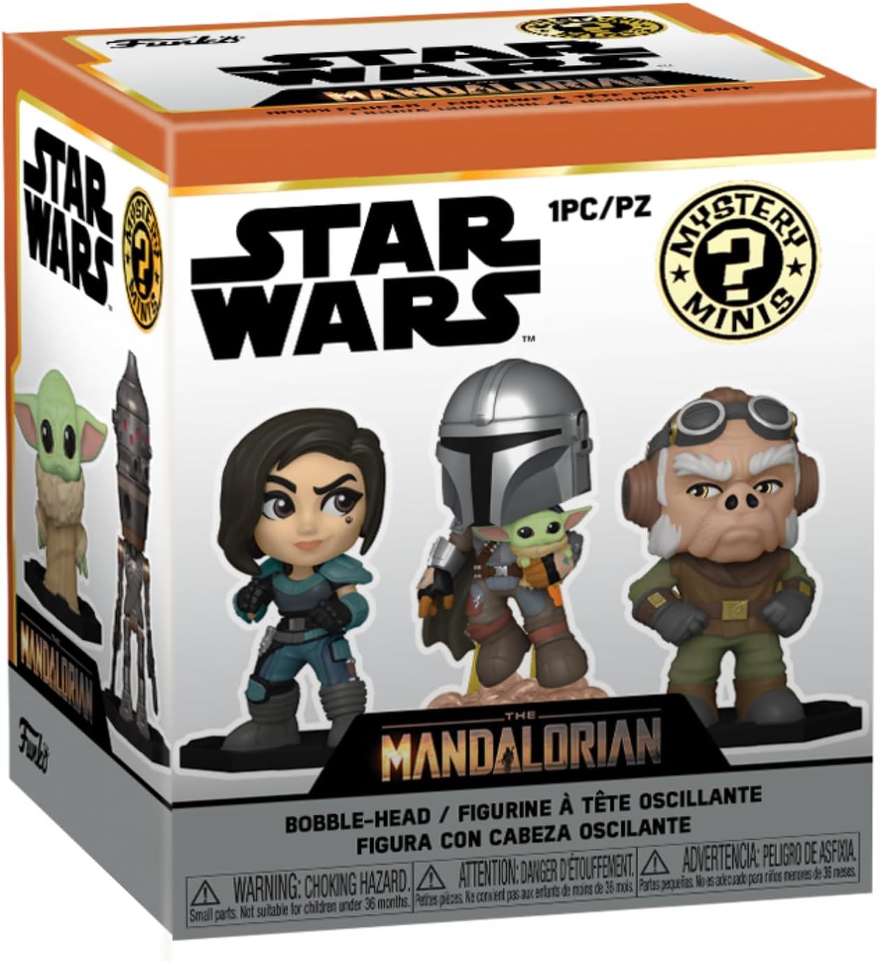 1 Star Wars: The Mandalorian Mystery Minis Bobble-Head Figure (Funko Speciality Series)