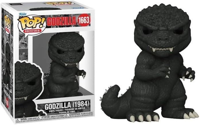 Godzilla (1984) #1668 Pop! Vinyl Figure 80878 – 70th Anniversary Limited Edition Funko Collectible 4.35″ Kaiju Figure