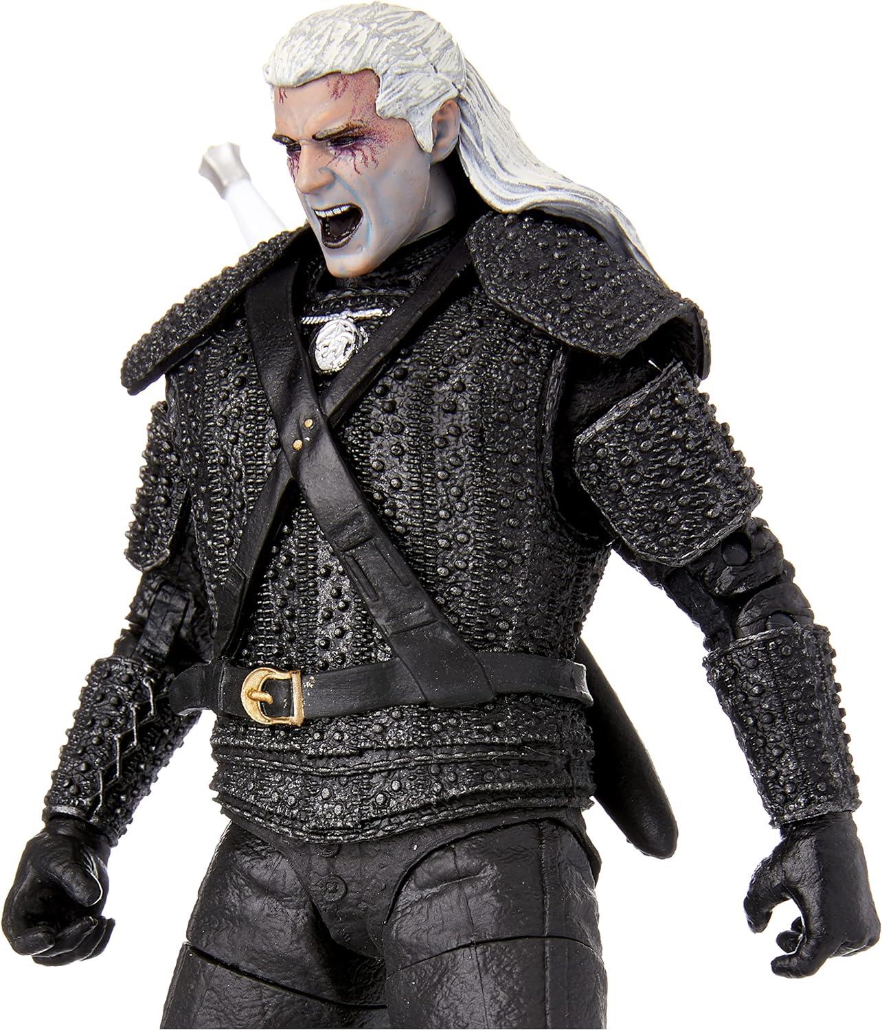 McFarlane Toys Witcher Netflix Geralt of Rivia Kikimora Battle 7" Action Figure