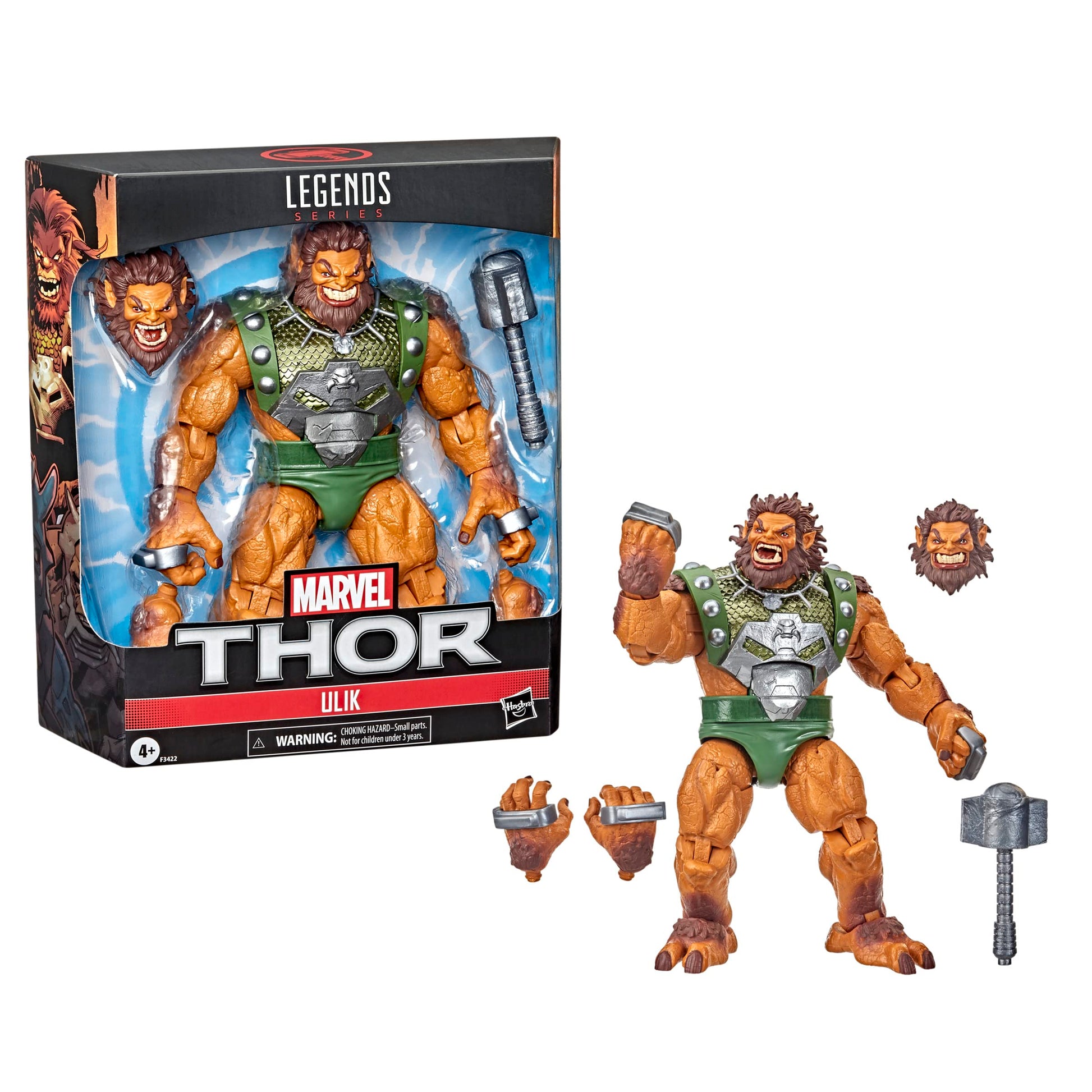 Ulik the Troll King (Thor) 6-inch Action Figure Hasbro F3422 (Marvel Legends Series)