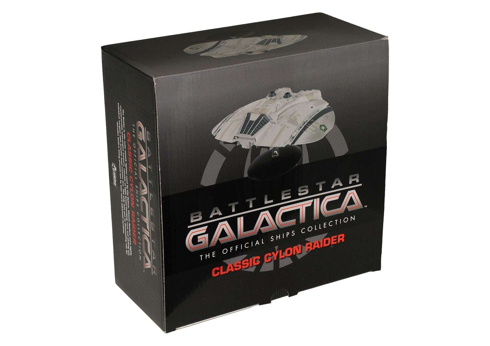 #09 Classic Cylon Raider (TOS) Diecast Model Ship (Battlestar Galactica: The Official Ships Collection)