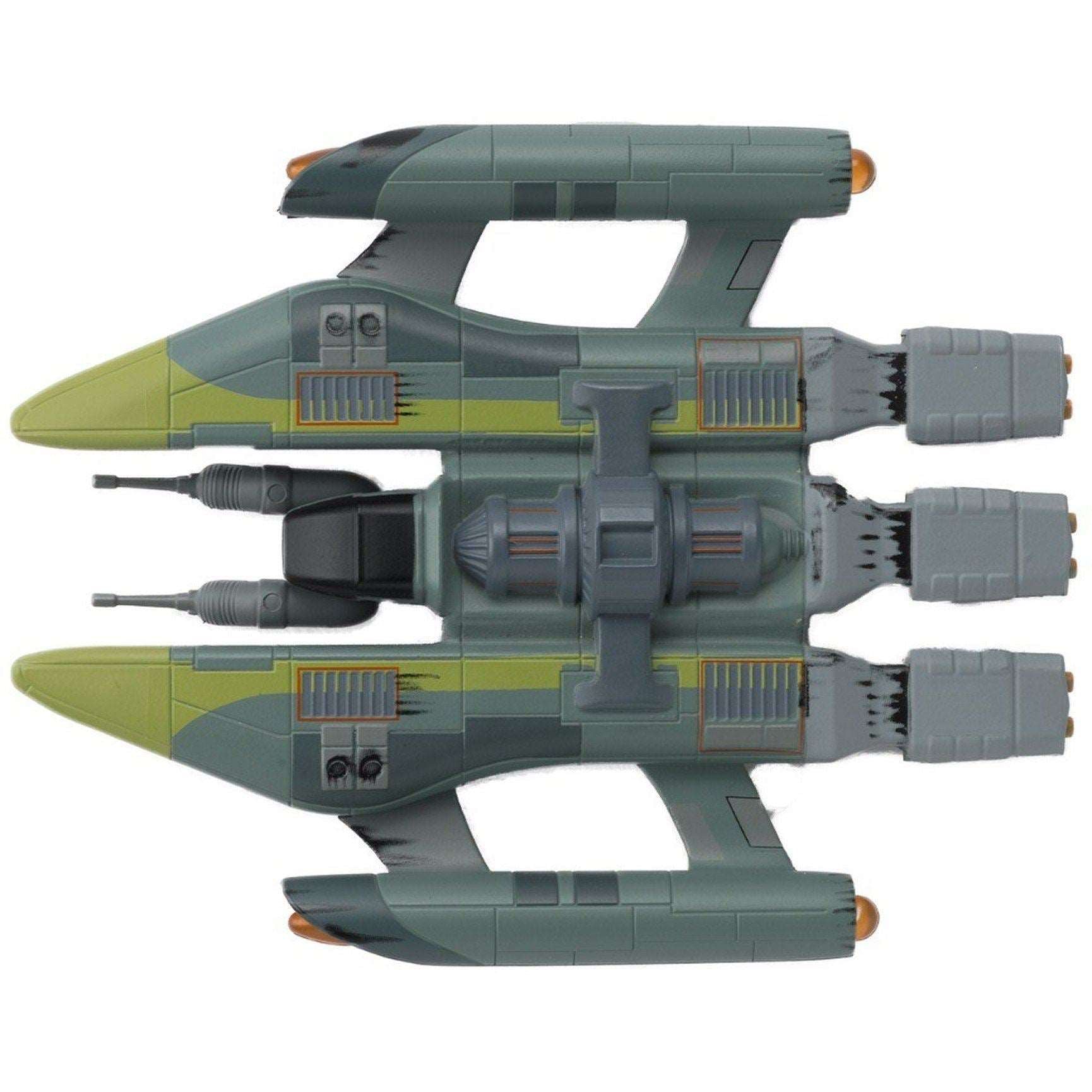 #139 Vaadwaur Assault Fighter Model Die Cast Ship Eaglemoss Star Trek