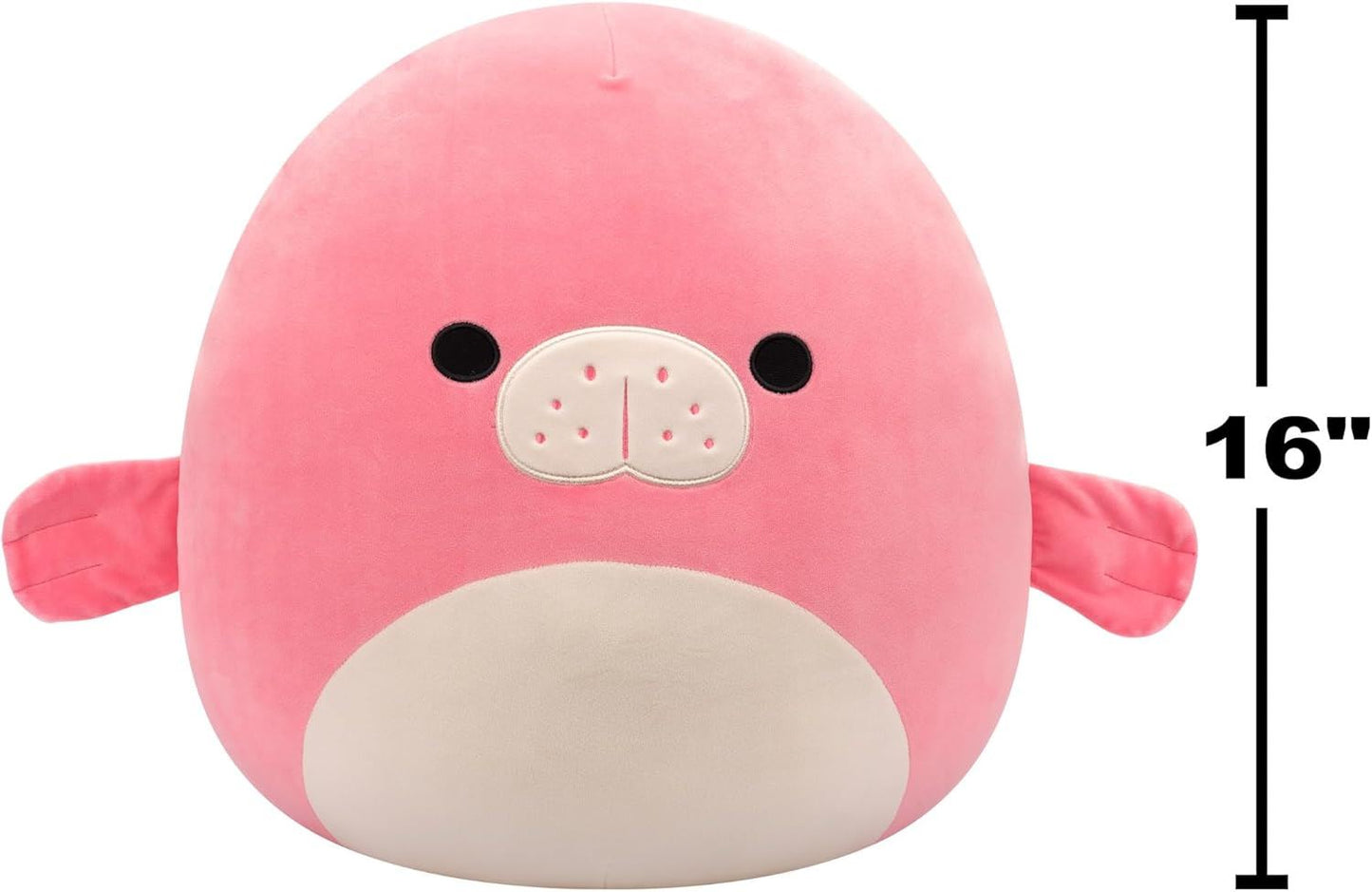 Morlai the Coral Manatee 16″ Plush SQCR06634 – Squishmallows Ultrasoft Large Sea Life Stuffed Toy | Official Kellytoy Collectible Plush