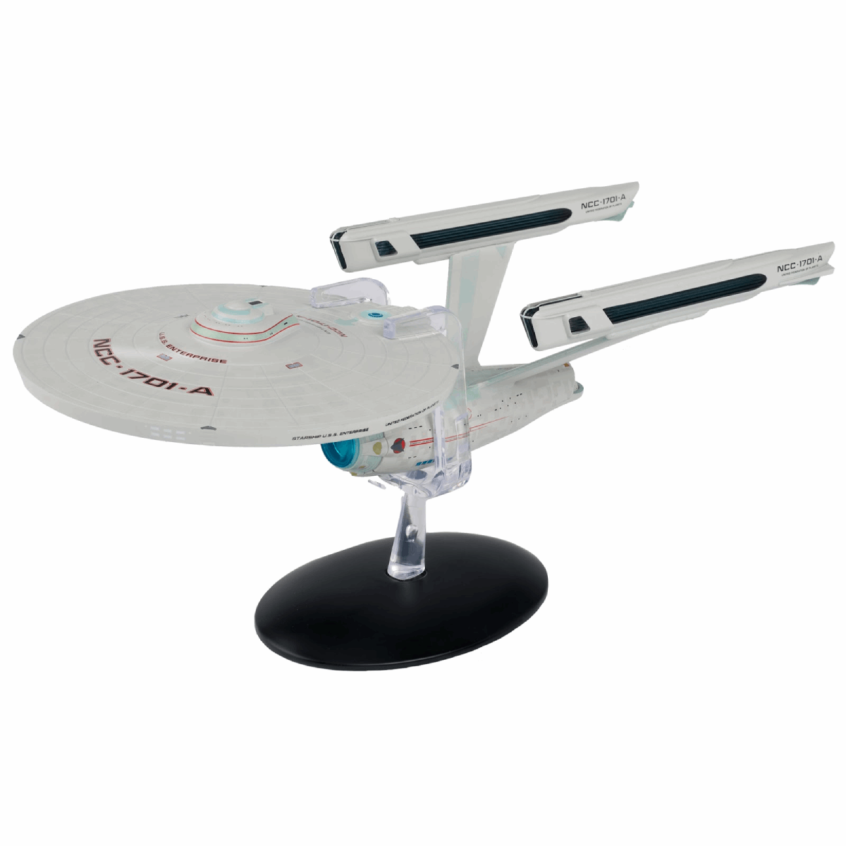 #06 U.S.S. Enterprise NCC-1701-A (Constitution-class refit) XL EDITION Die-cast Model Ship (Eaglemoss / Star Trek)