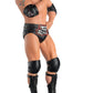 Rock 'n' Sock The Rock & Mankind Figures WWEUK802 Iconic Tag Team (Eaglemoss / WWE Championship Collection)