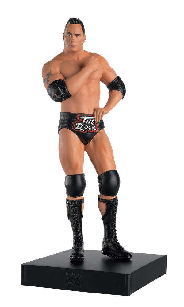 Rock 'n' Sock The Rock & Mankind Figures WWEUK802 Iconic Tag Team (Eaglemoss / WWE Championship Collection)