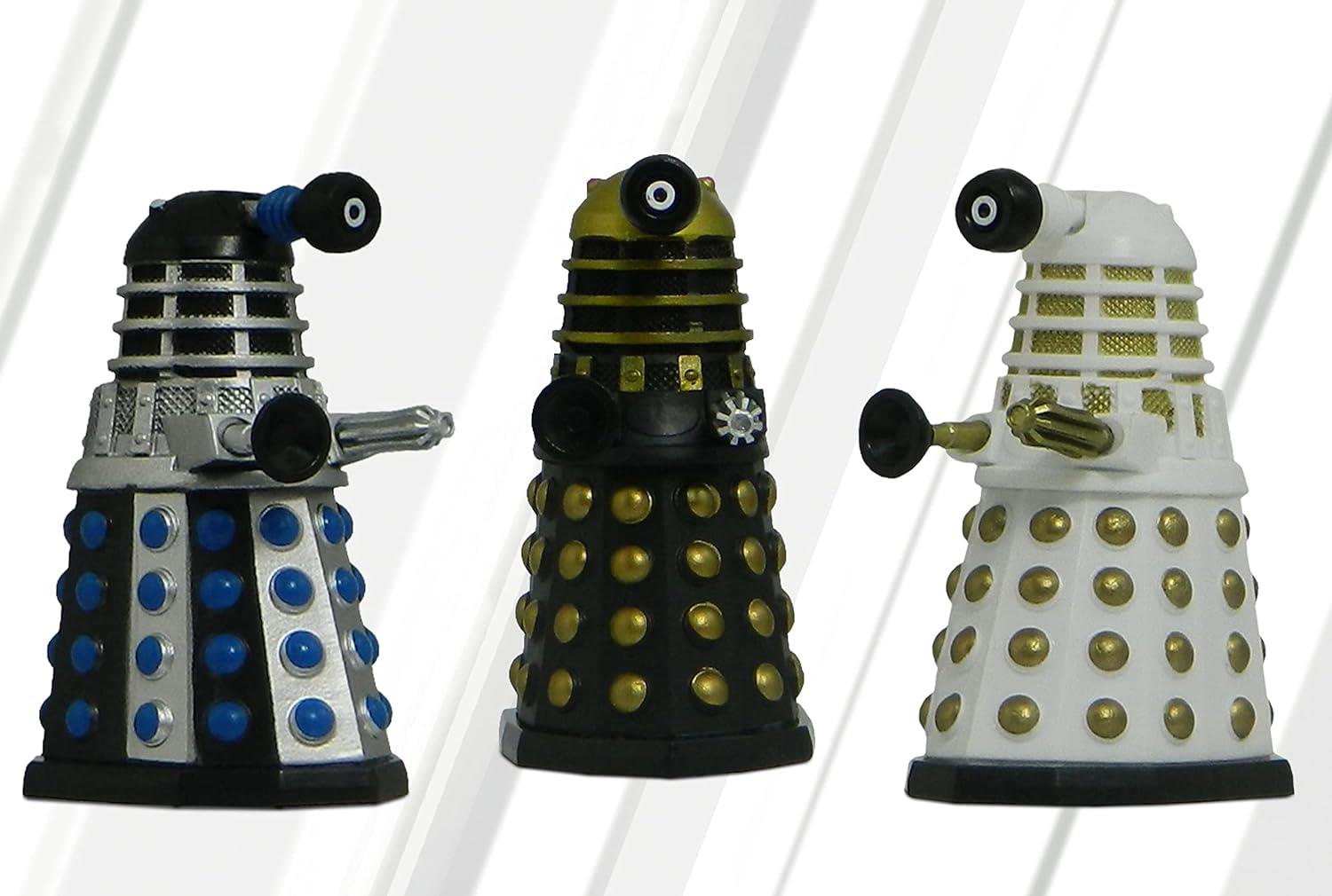 The Daleks of Skaro Mini Bobble Figurine Multi-Pack 6 Dalek Figures (BBC Doctor Who)