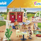 PLAYMOBIL Family Fun Campsite 71424 - Kids Camping Playset with Tent, Kitchen, Sanitary Area & 3 Figures