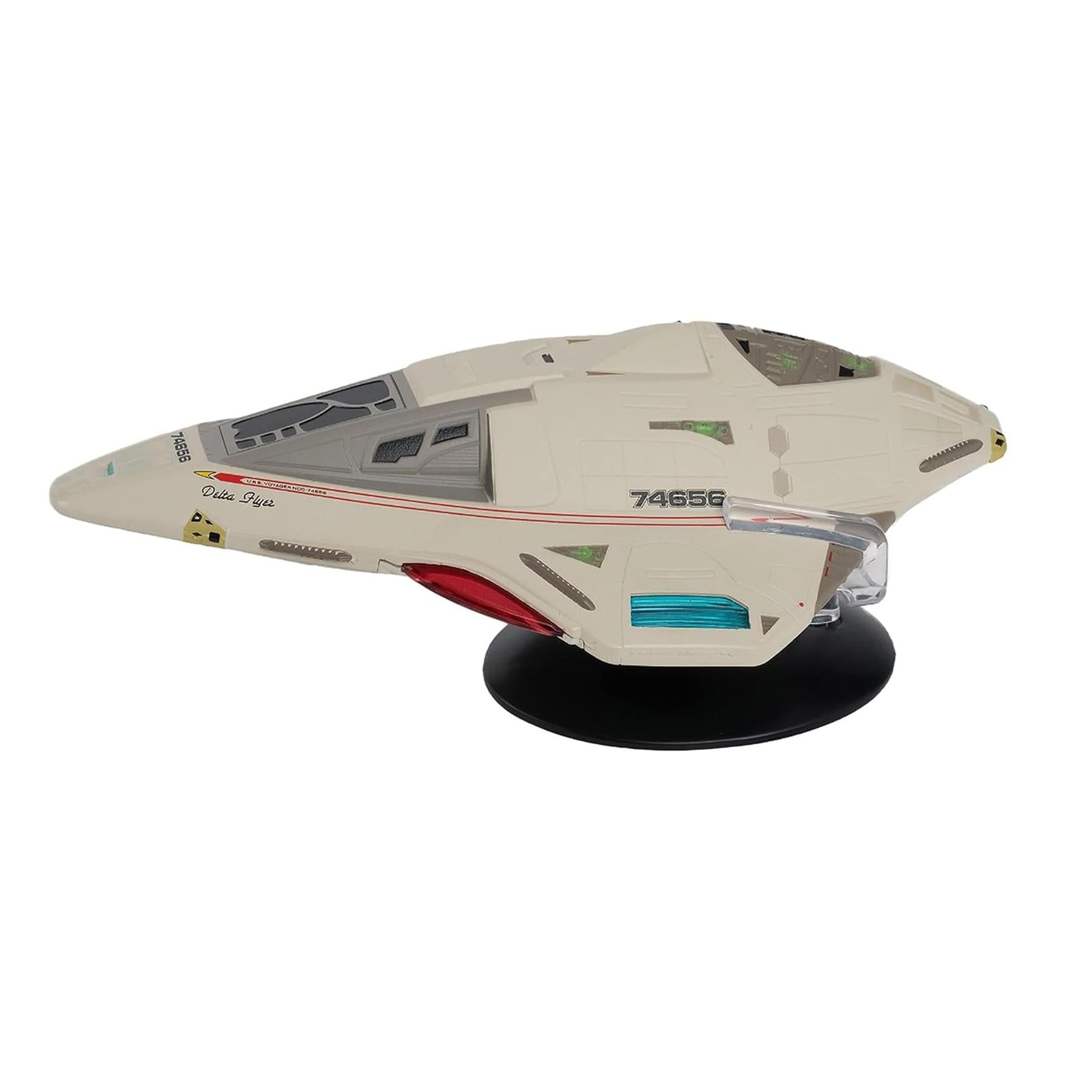 #24 Delta Flyer XL EDITION Model Diecast Ship (Eaglemoss / Star Trek)