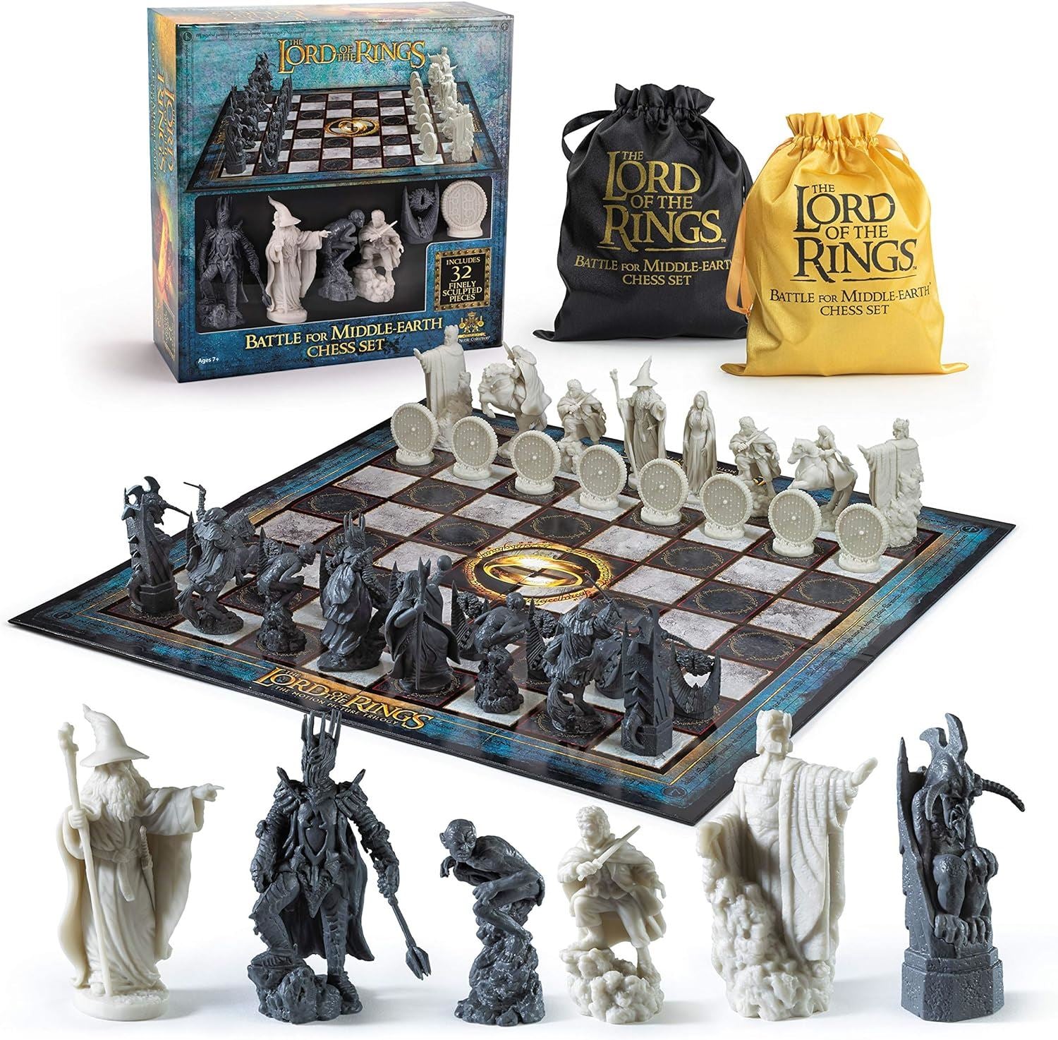 Battle For Middle-Earth Lord of the Rings Chess Set NN2174 The Noble Collection