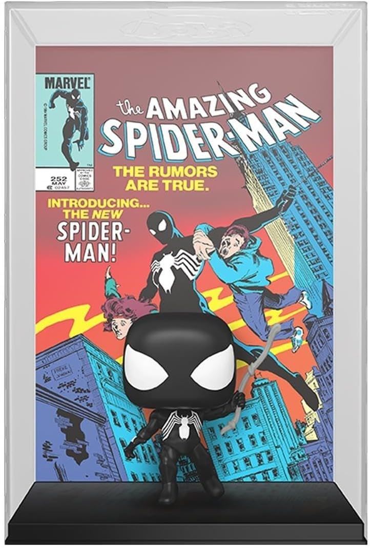 Spider-Man #40 Pop! Comic Covers Vinyl Figure 72503 – Marvel The Amazing Spider-Man Funko Collectible with Display Case