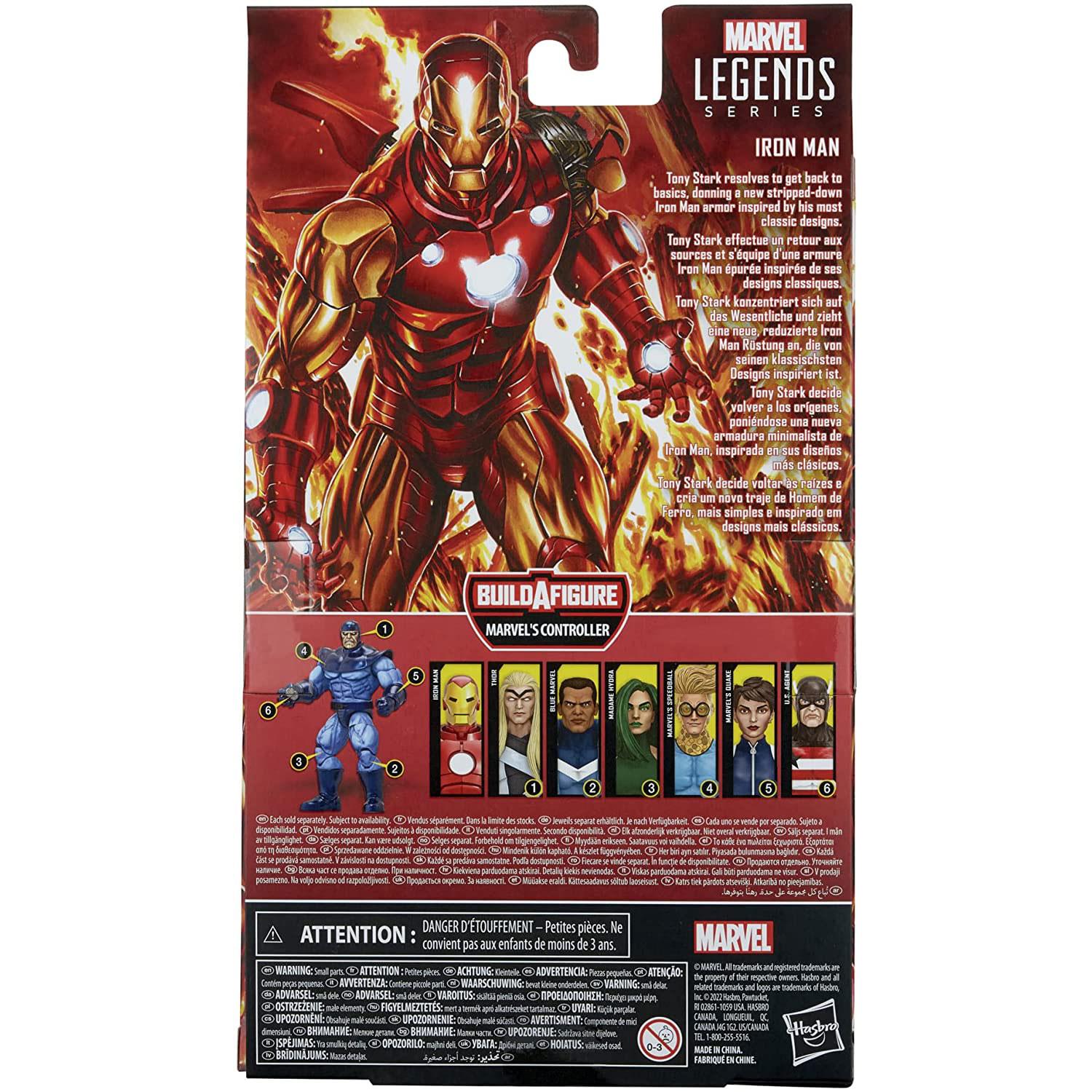 IRON MAN Action Figure Build-A-Figure F47900 Marvel Toys Legends Series