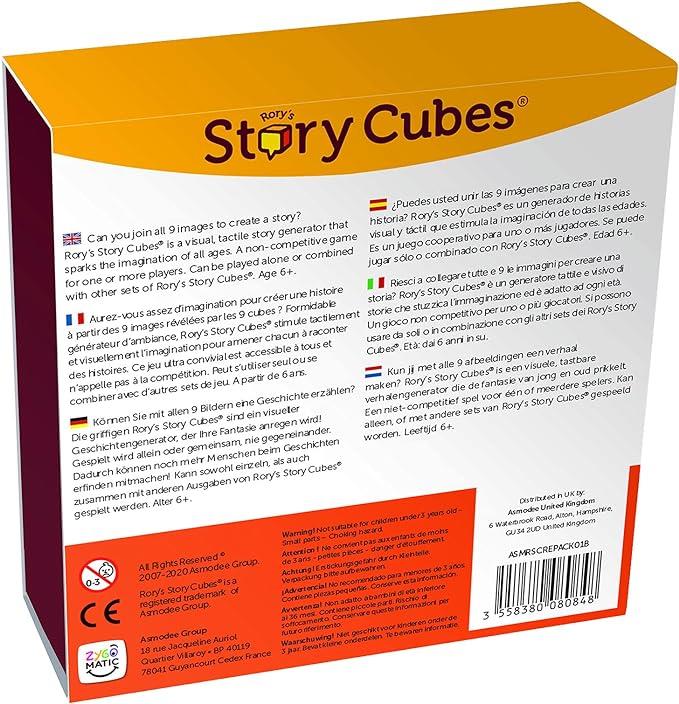 Story Cubes Collector Box Rory's Creative Educational Roll Cubes Make A Story