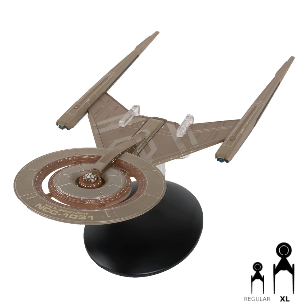 #21 U.S.S. Discovery NCC-1031 XL EDITION Diecast Model Ship (Eaglemoss / Star Trek)