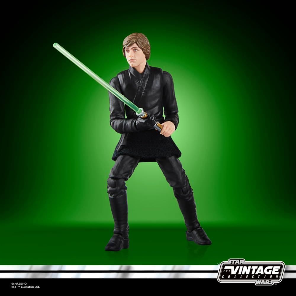 Luke Skywalker & Grogu 4″ Figure 2-Pack – Star Wars: The Book of Boba Fett F8303 (Hasbro) | Vintage-Style Jedi & Grogu Set with Accessories