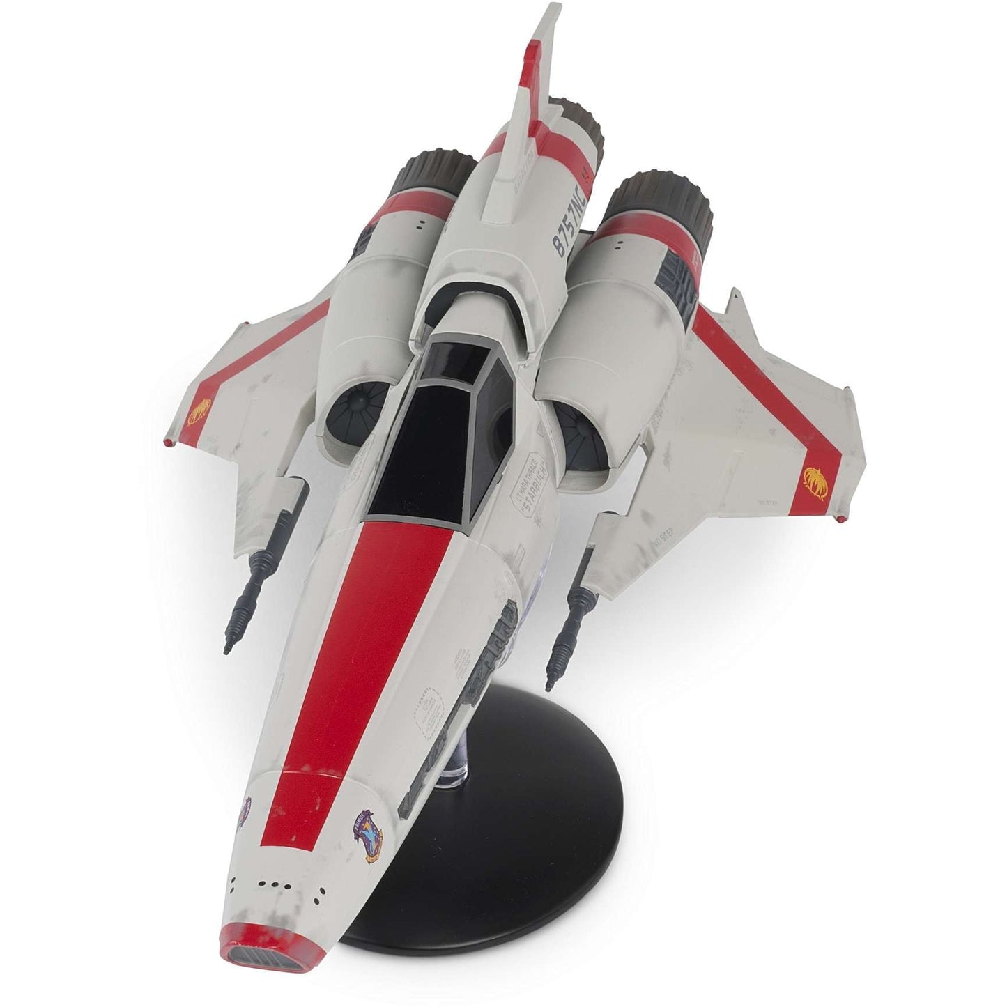 #01 Viper Mark II Cpt Kara Thrace "STARBUCK" 8757NC Model Diecast Ship (Eaglemoss / Battlestar Galactica)