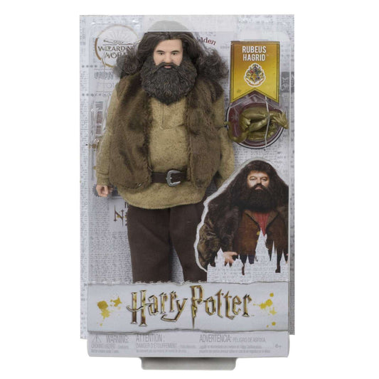 Rubeus Hagrid with Norbert Dragon Doll Harry Potter Collectible 12" Figure