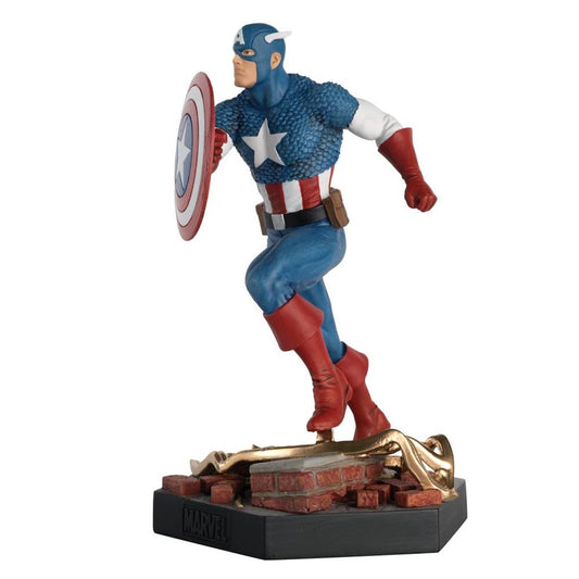 #2 MARVEL VS. CAPTAIN AMERICA 1:16 Scale Dynamic Statue Figure MVSEN002 (Eaglemoss)