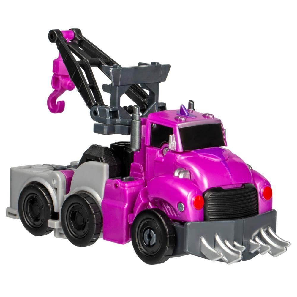 Transformers EarthSpark Deluxe Class Chaos Terran Aftermath F8670 – 5″ Robot-to-Tow-Truck Figure with 21-Step Conversion (Hasbro)